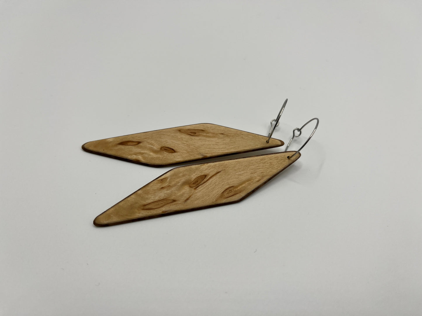 Elm & Walnut Rhomboids with Hoops