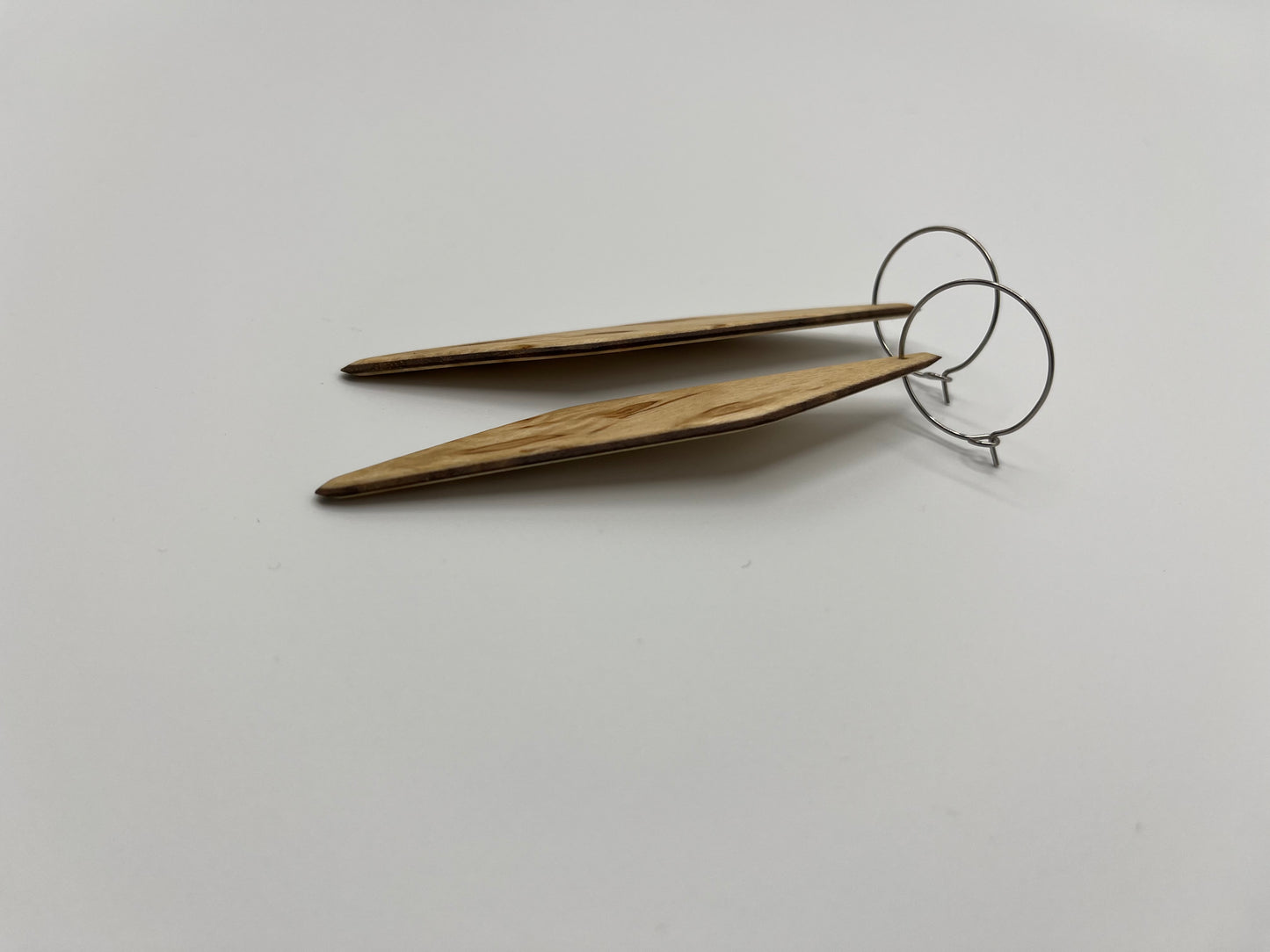 Elm & Walnut Rhomboids with Hoops
