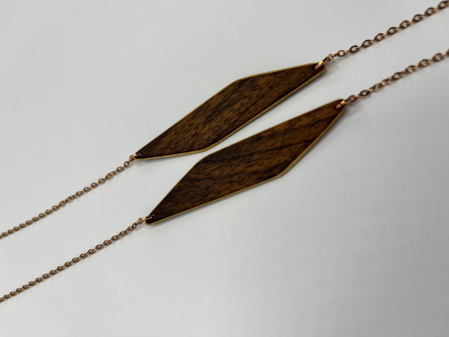 East Indian Rosewood & Abachi Glasses Chains