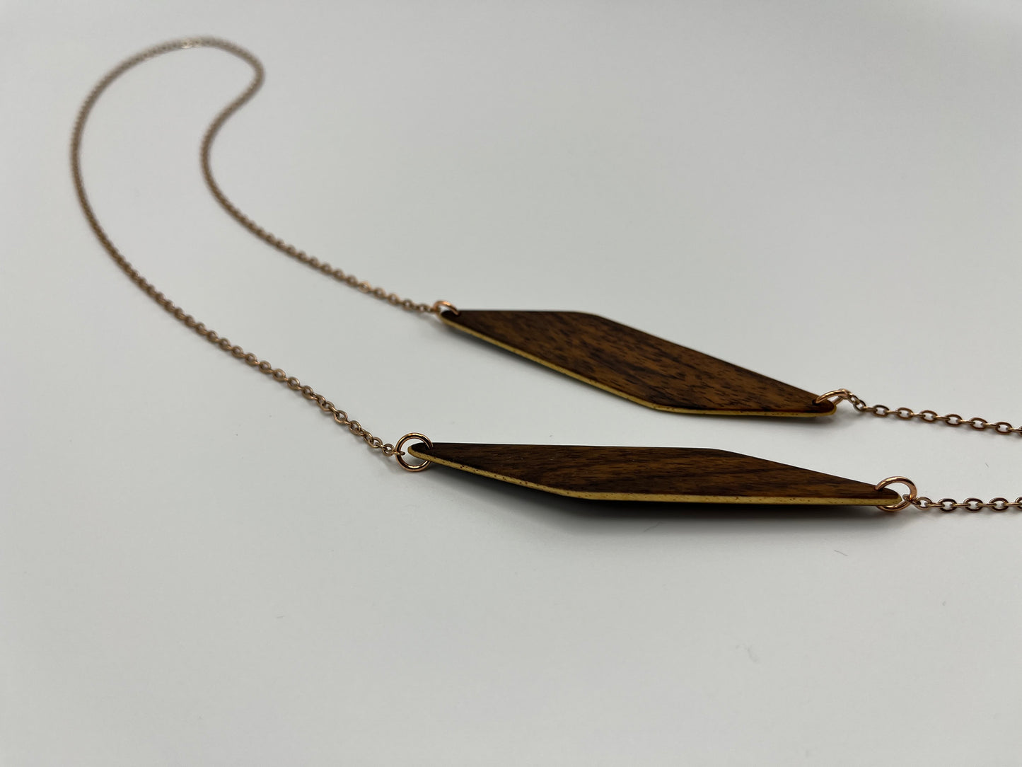 East Indian Rosewood & Abachi Glasses Chains