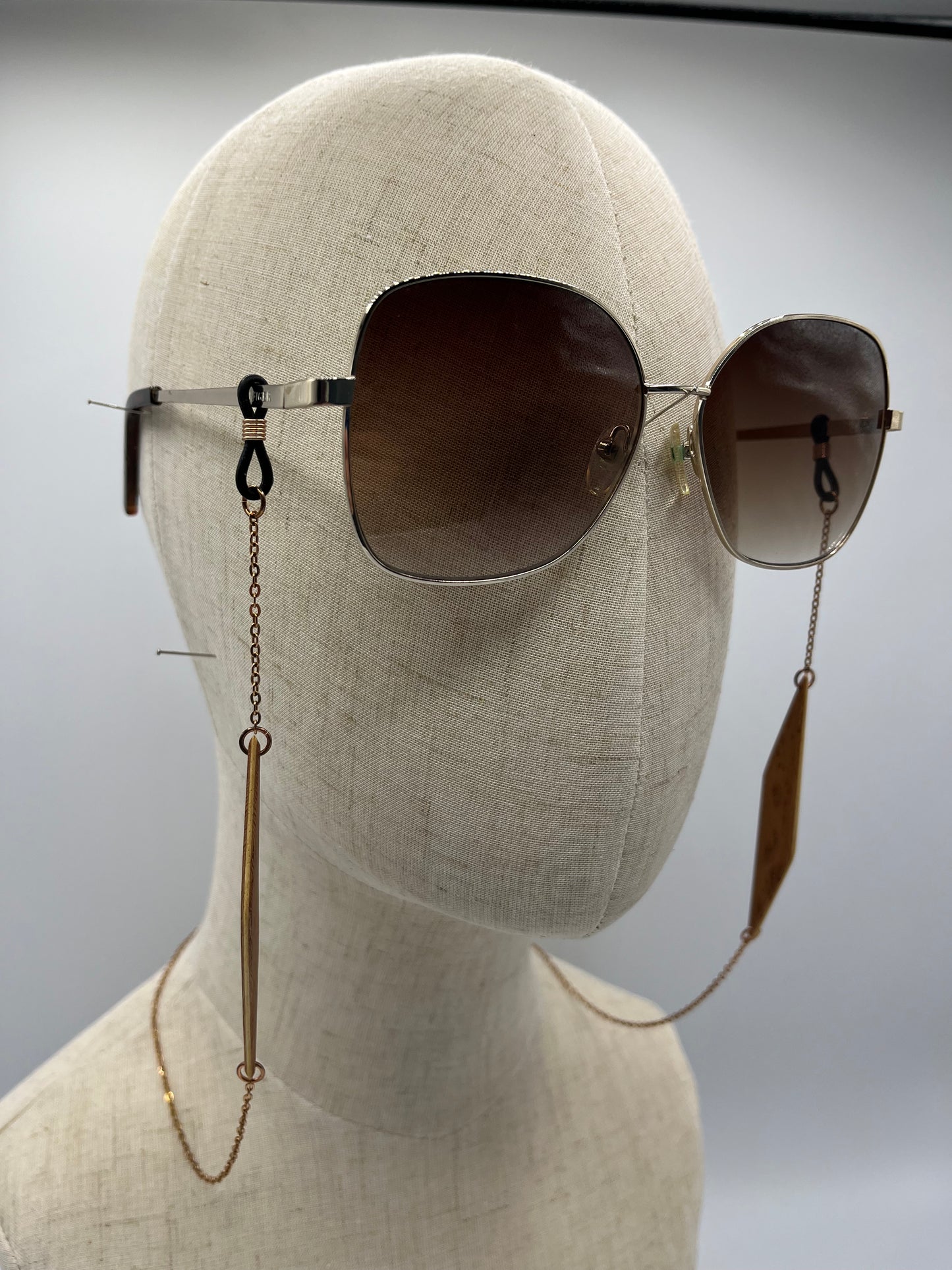 Plantain & Abachi Glasses Chains