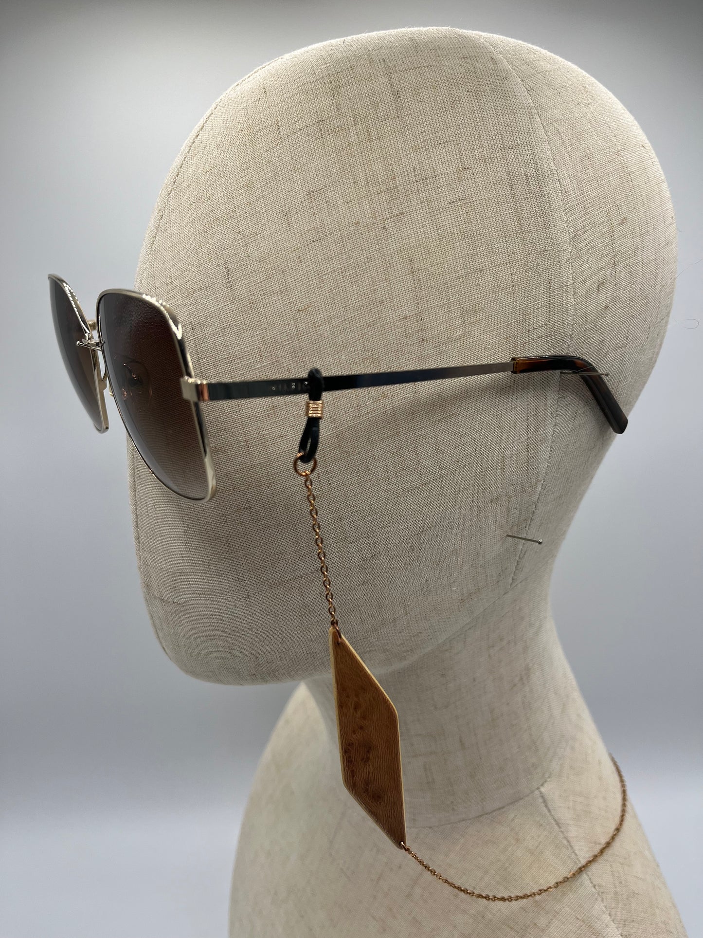 Plantain & Abachi Glasses Chains