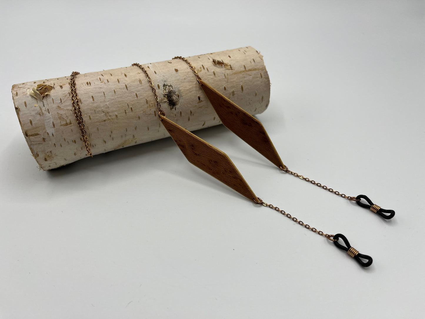 Plantain & Abachi Glasses Chains