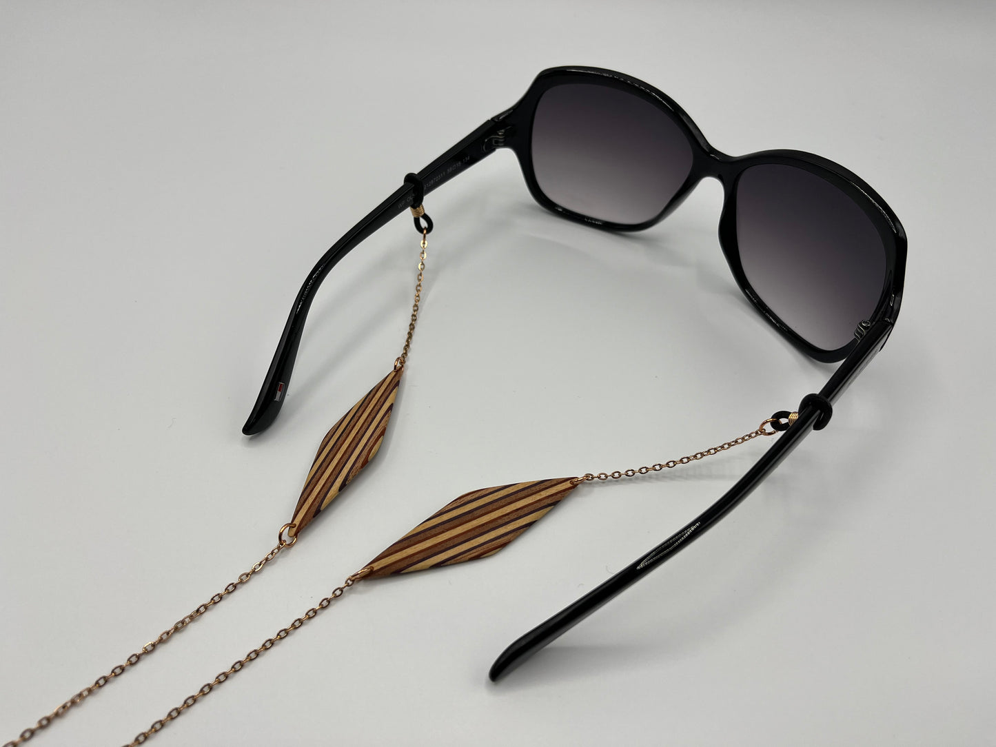 Padouk, Amaranth, Mahogany & Abachi Glasses Chains