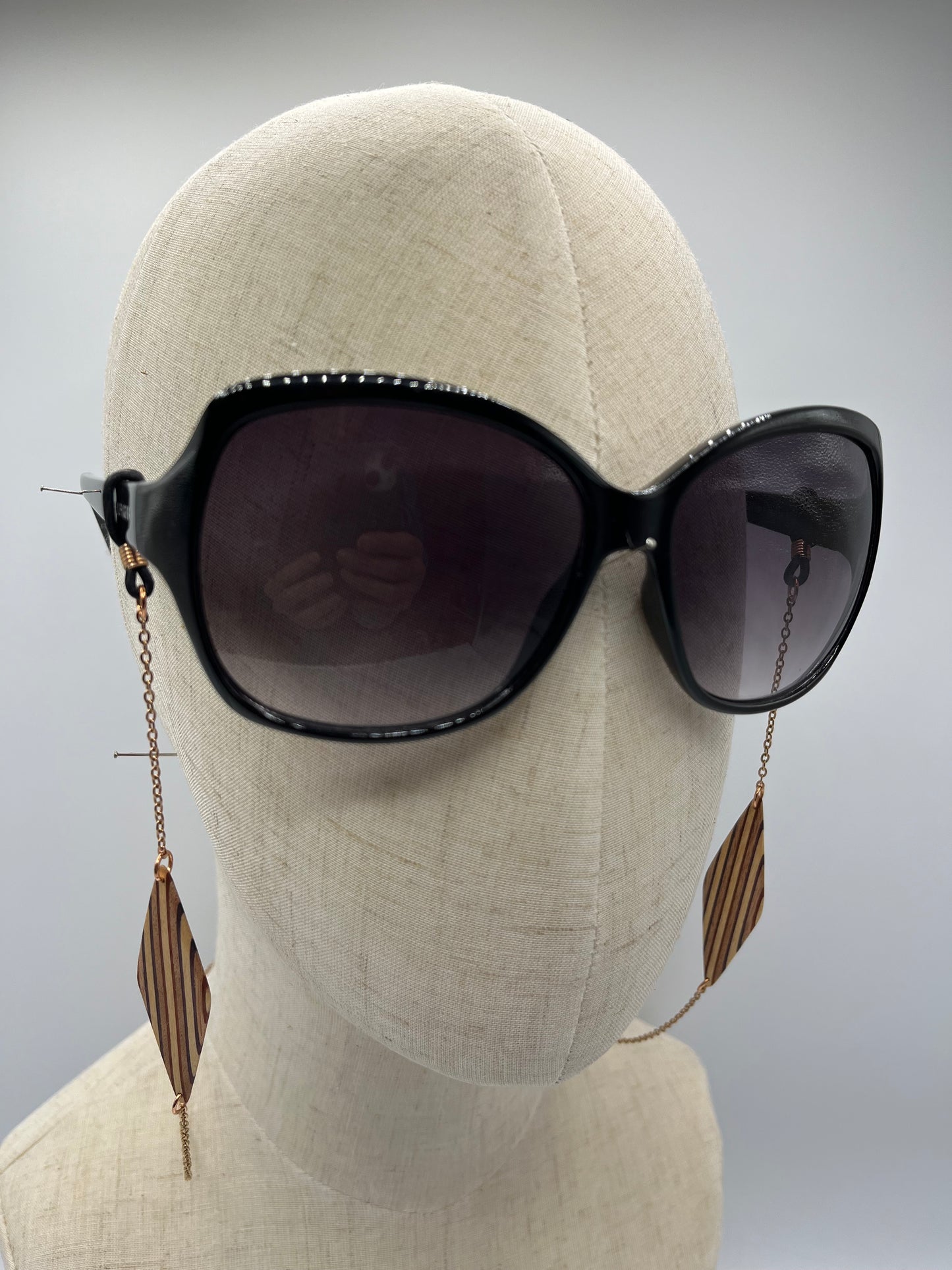 Padouk, Amaranth, Mahogany & Abachi Glasses Chains
