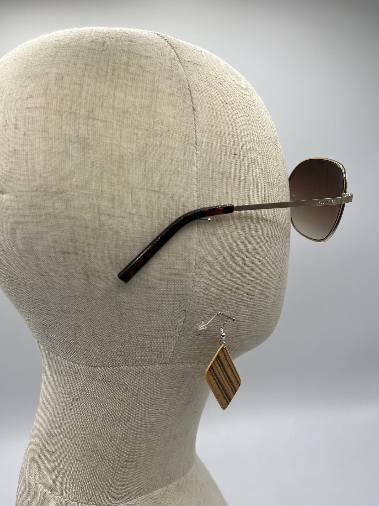 Zebrano & Abachi Rhomboids with Hooks