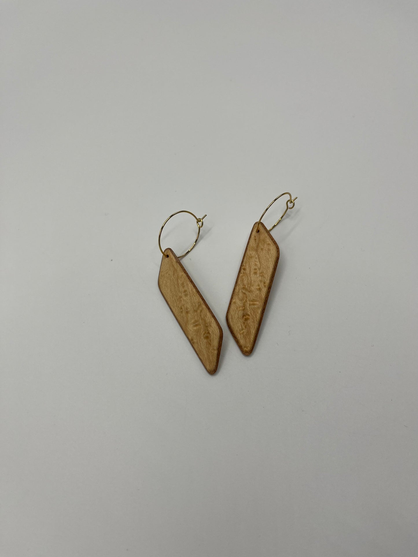 Bird's Eye Maple & Mahogany Rhomboids with Hoops