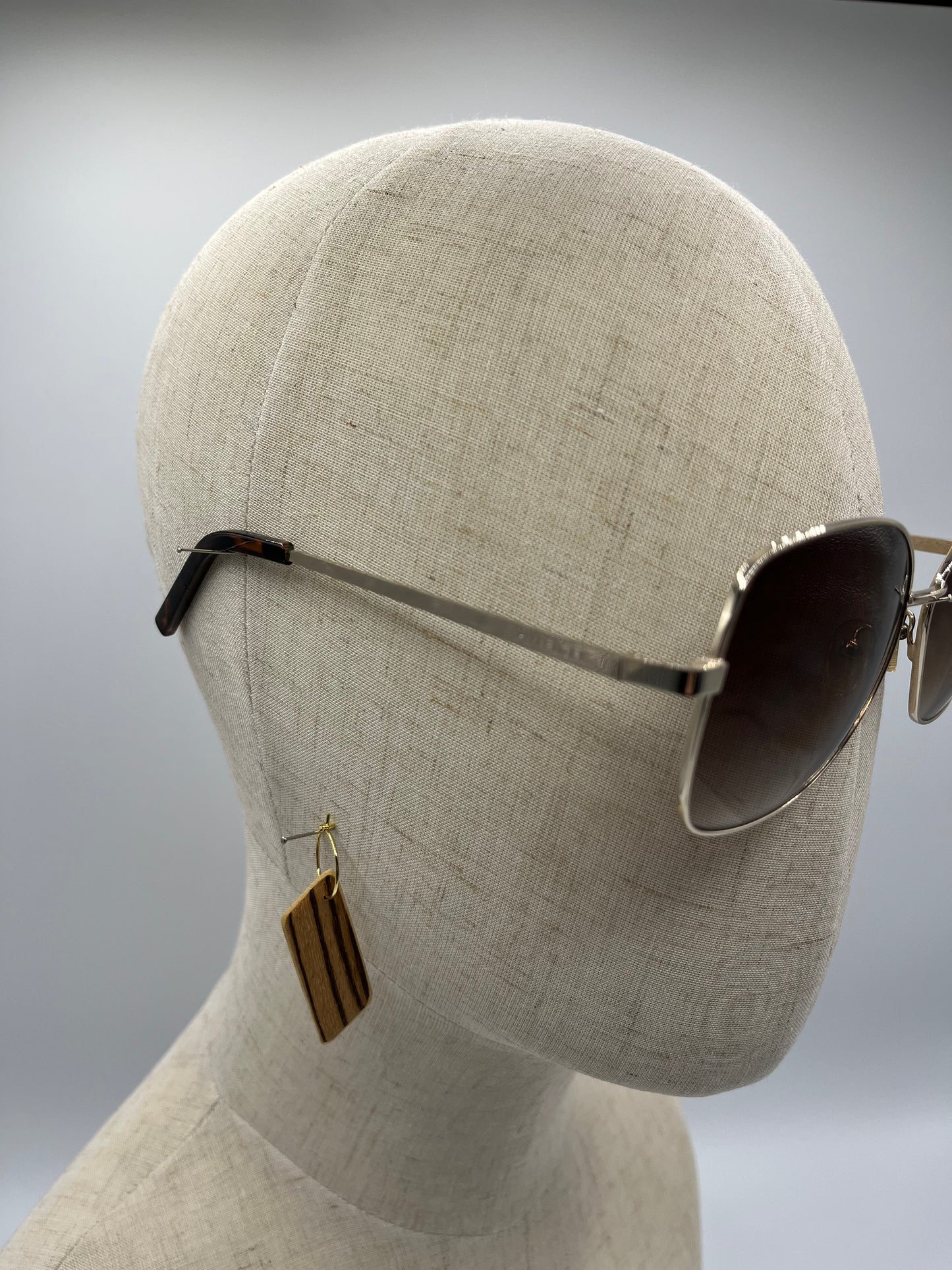Zebrano & Abachi Rhomboids with Hoops