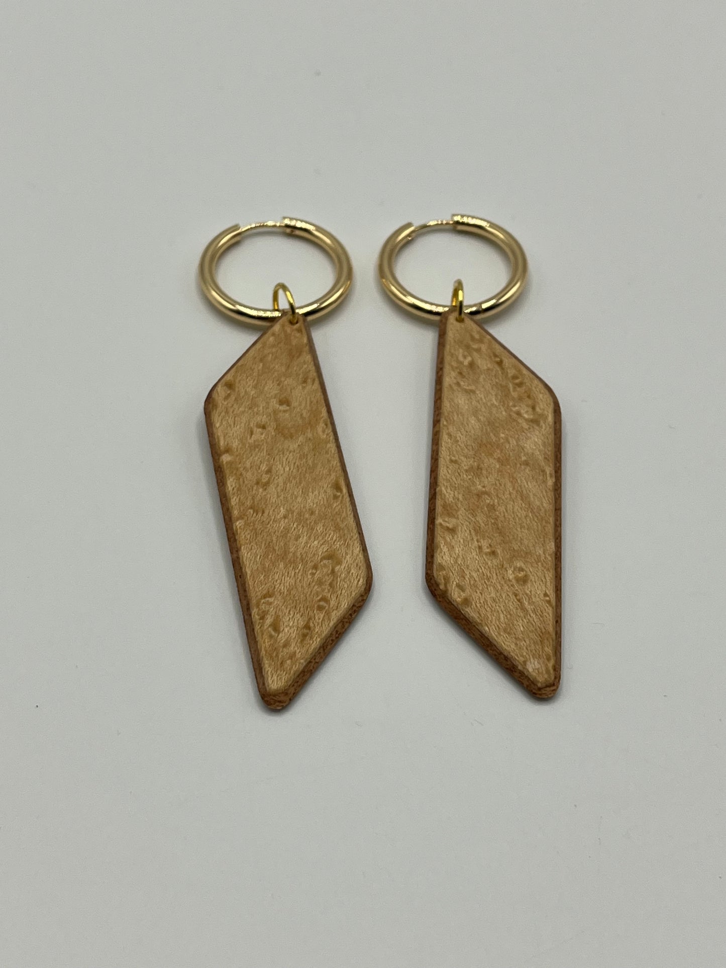Bird's Eye Maple & Mahogany Rhomboids with Chunky Creoles