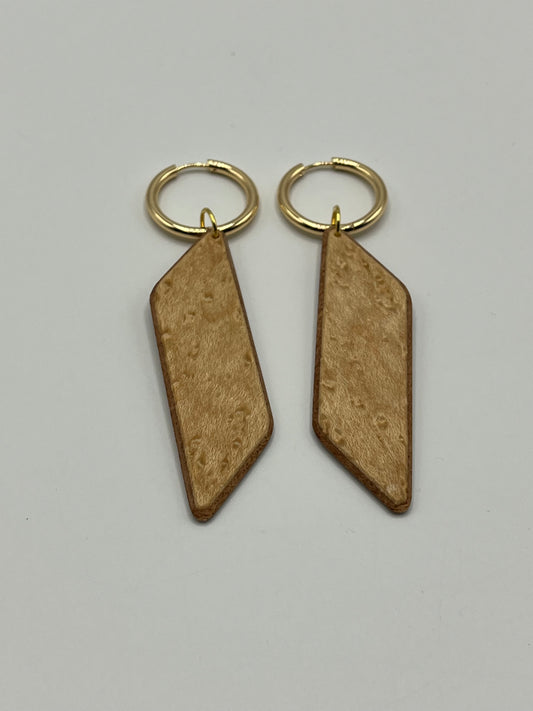 Bird's Eye Maple & Mahogany Rhomboids with Chunky Creoles