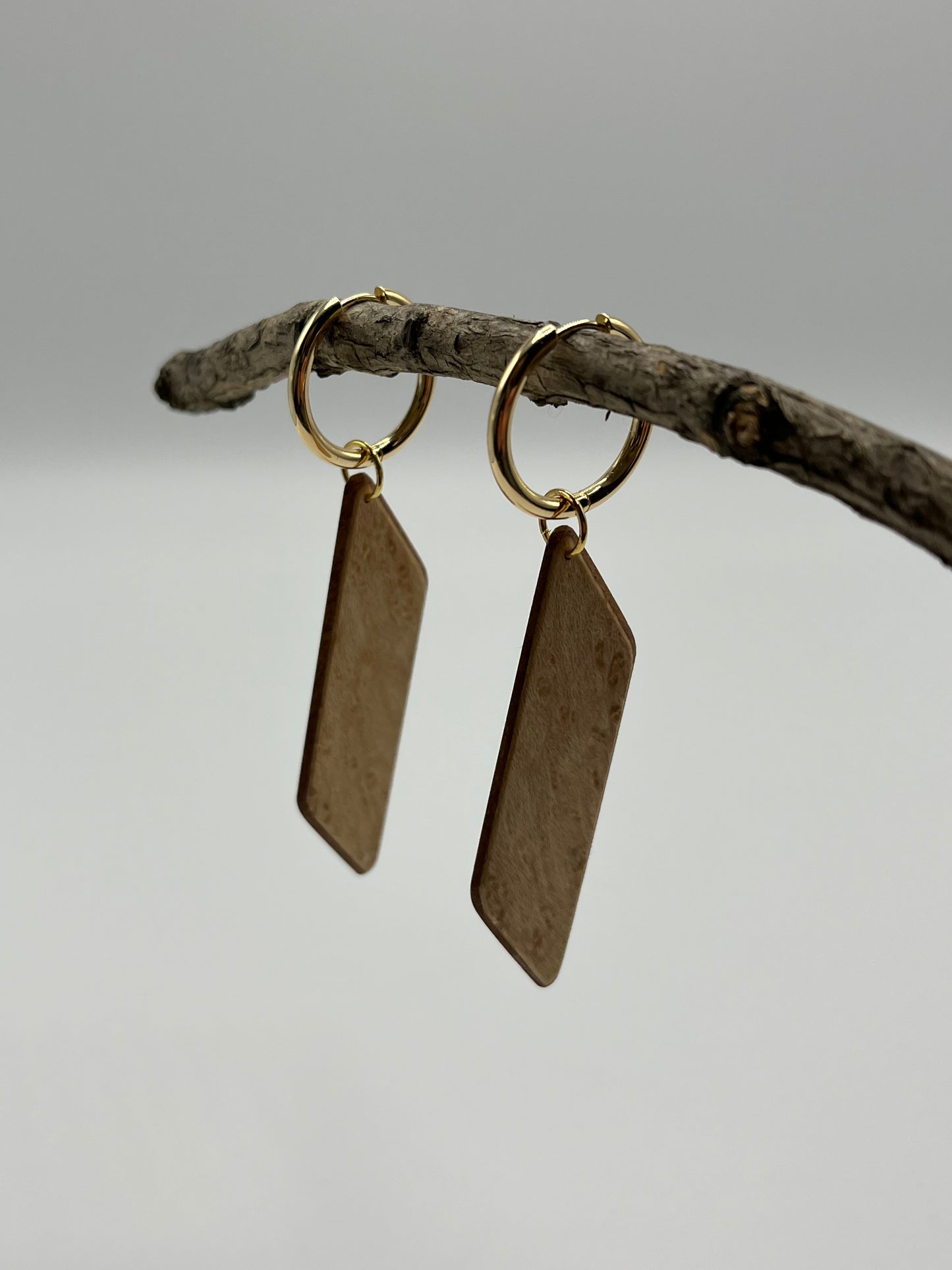 Bird's Eye Maple & Mahogany Rhomboids with Chunky Creoles
