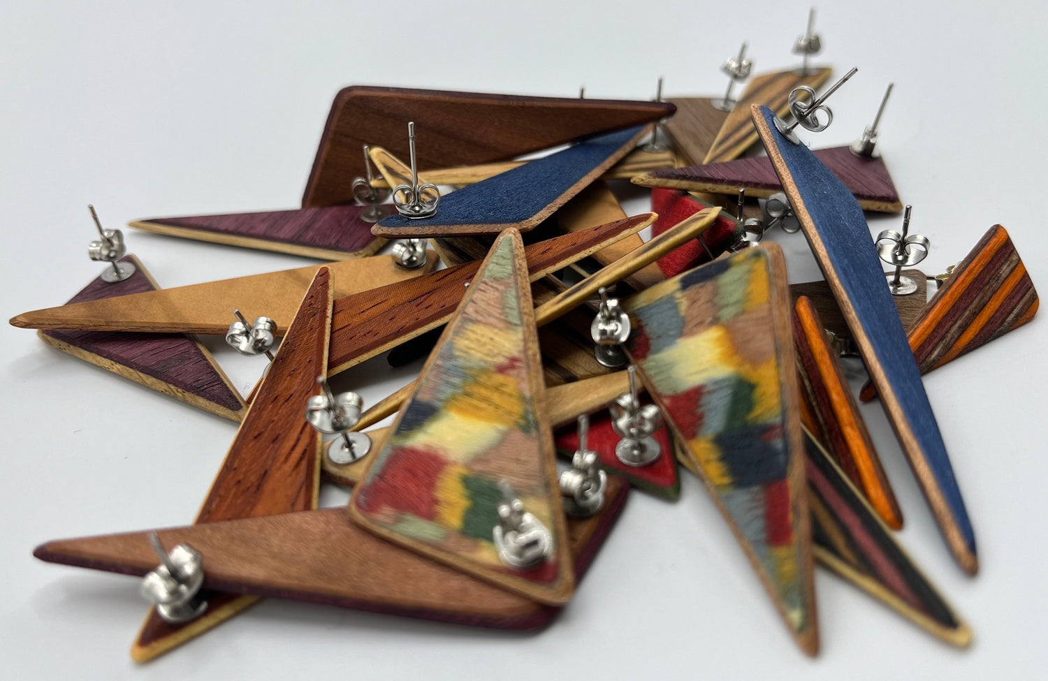 Triangle Stud Earrings